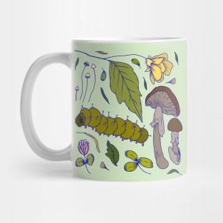 Clover and Caterpillar Mug